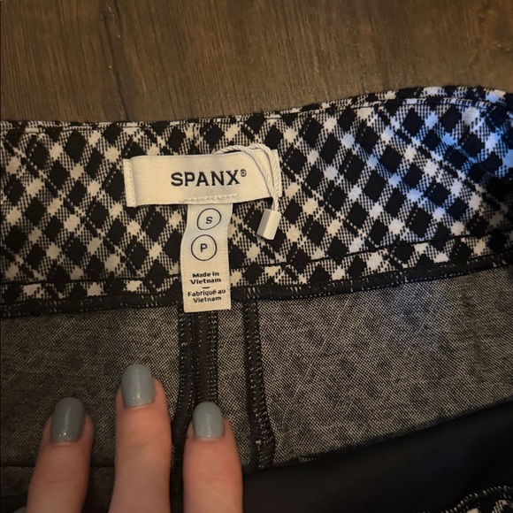 SPANXsmooth PONTE WIDE LEG PANTS IN JACQUARD - Picture 7 of 9